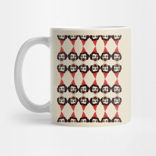 Mass Hysteria Clown King | Hysterical Acid Bath Mirror Boom | Surreal Pop Art Candy Design By Tyler Tilley Mug